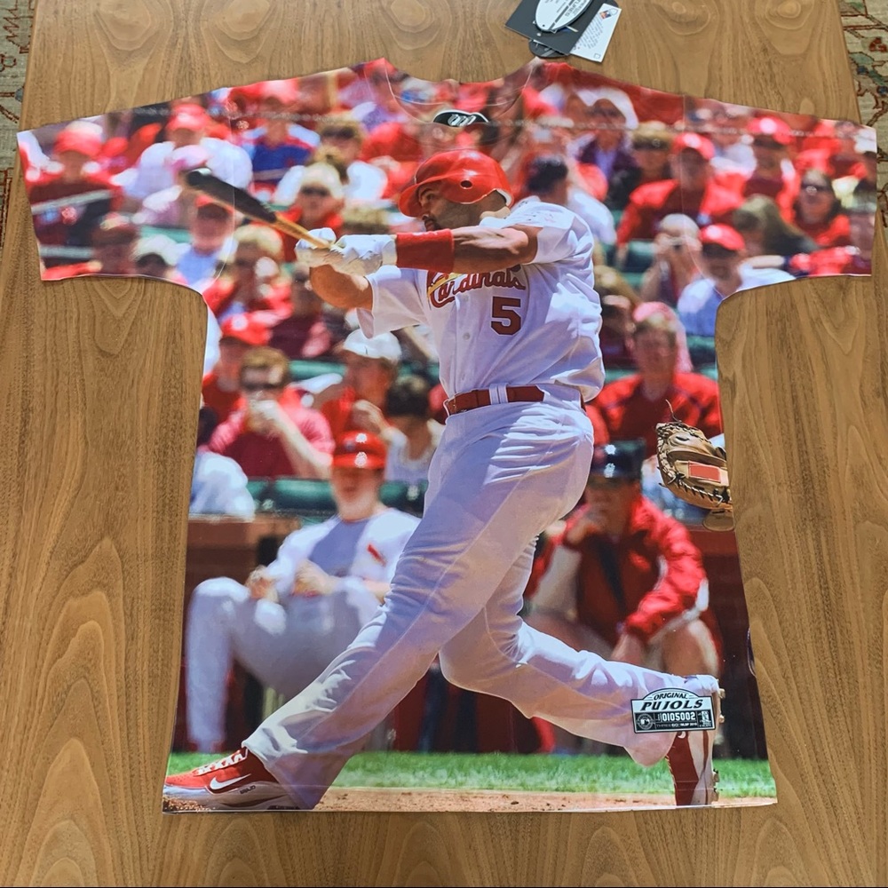 NWT Cardinals Pujols graphic tee size S